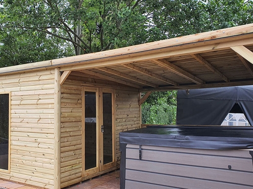 Combi Summerhouse 27
