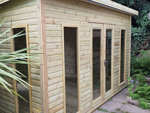 Pent Summerhouse 6