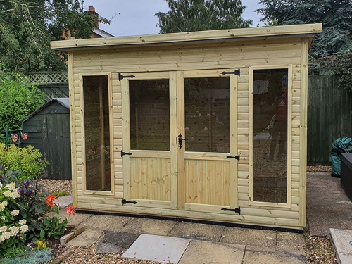 Pent Summerhouse 8