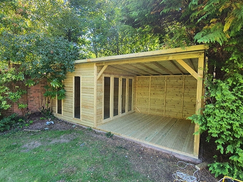 Combi Summerhouse 35