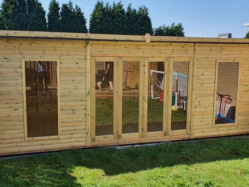 Pent Summerhouse 12