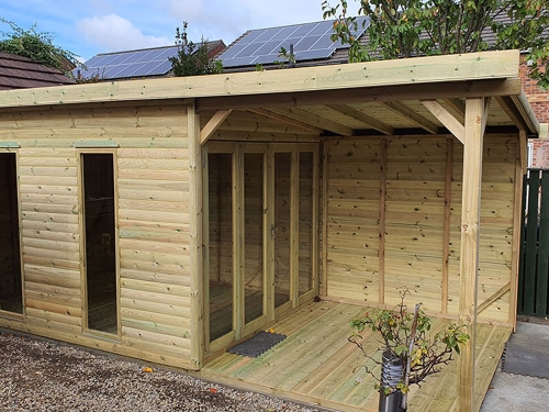 Combi Summerhouse 36