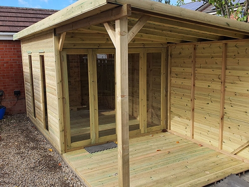 Combi Summerhouse 38