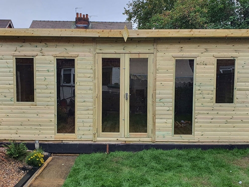 Pent Summerhouse 18