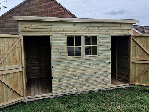 Pent Shed 10